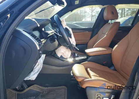 2021 BMW X3 xDrive30I из США, поврежденный, VIN 5UXTY5C02M9G37117